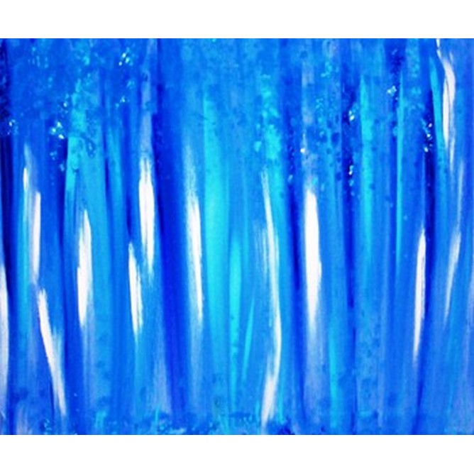 Rappresentazione visionaria di un bosco in blu